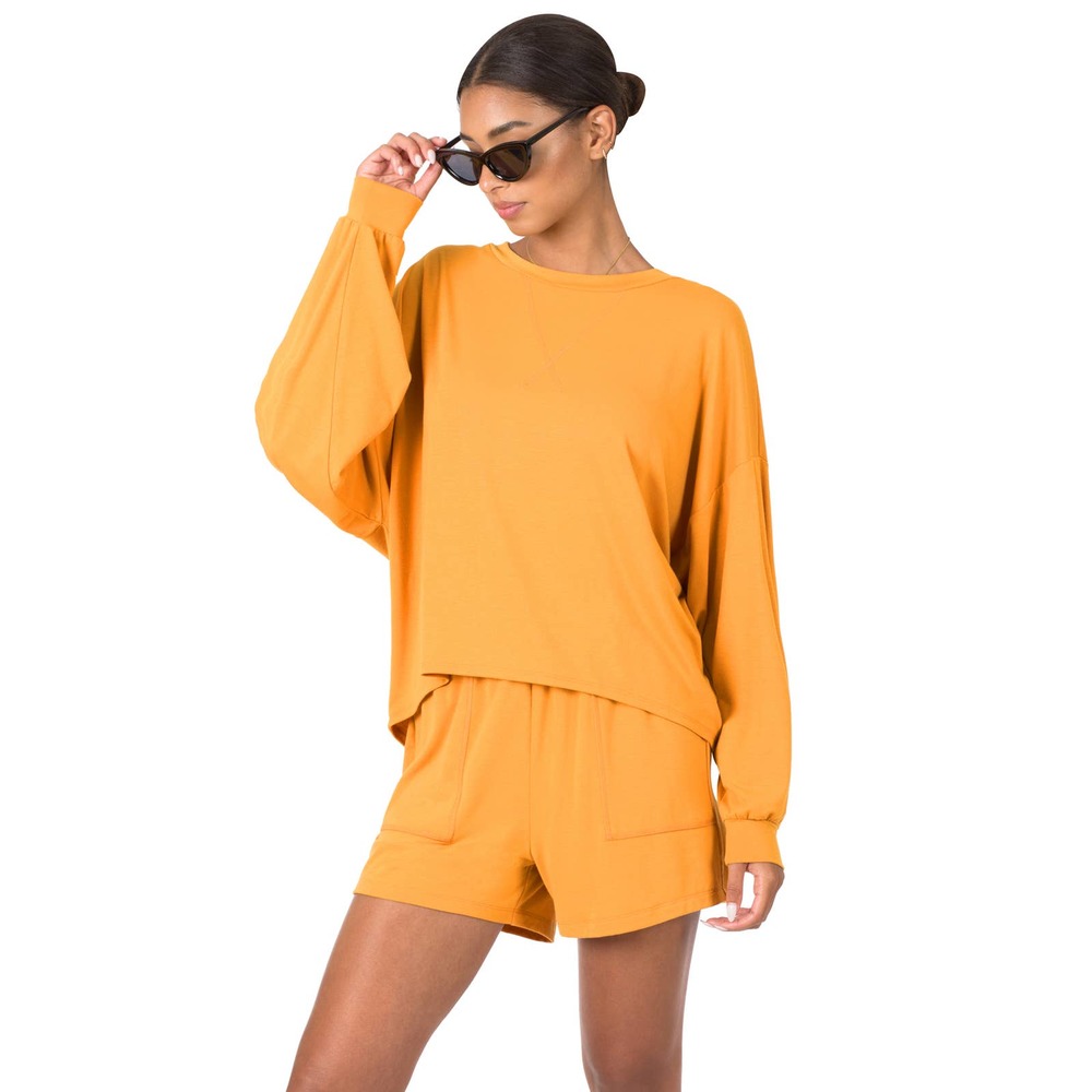 Women Oversized Top & Short Set